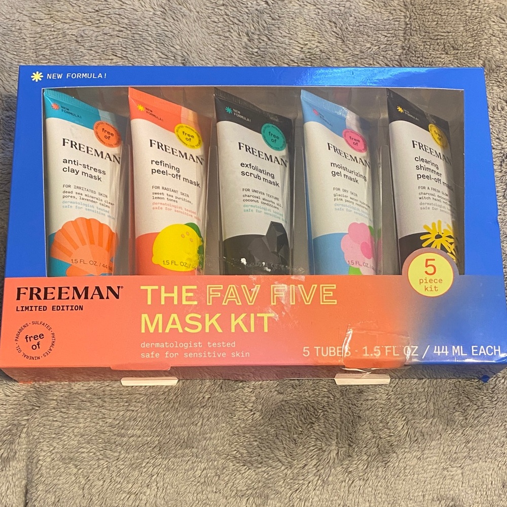 Freeman The Fav Five Mask Kit - Multicolor Skincare Set